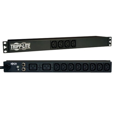 PDU Monofásico TRIPP-LITE - Básico, 1U, Horizontal, Metal, 100-240