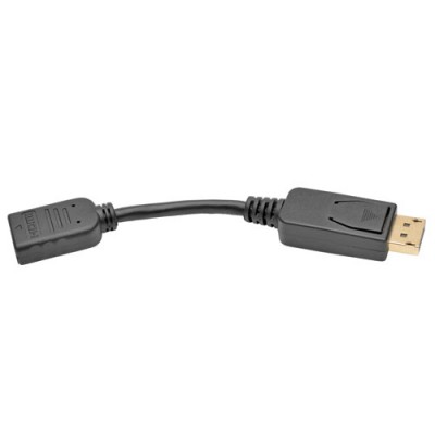Convertidor Activo P136-000 TRIPP-LITE - Negro, DisplayPort, HDMI, Macho/hembra