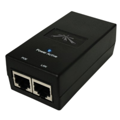 Inyector PoE UBIQUITI POE-24-12W - 24 V, 90 - 260, 47 - 63