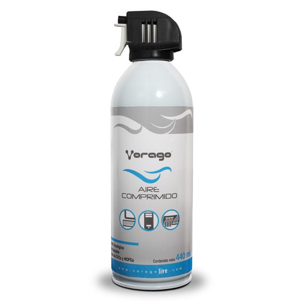 Aire comprimido VORAGO - CLN-100, Color blanco, Aire comprimido
