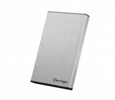 Enclosure VORAGO HDD-201 - USB 3.0, 2.5 pulgadas, Plata