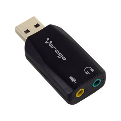 Adaptador de Audio VORAGO ADP-201 - Negro