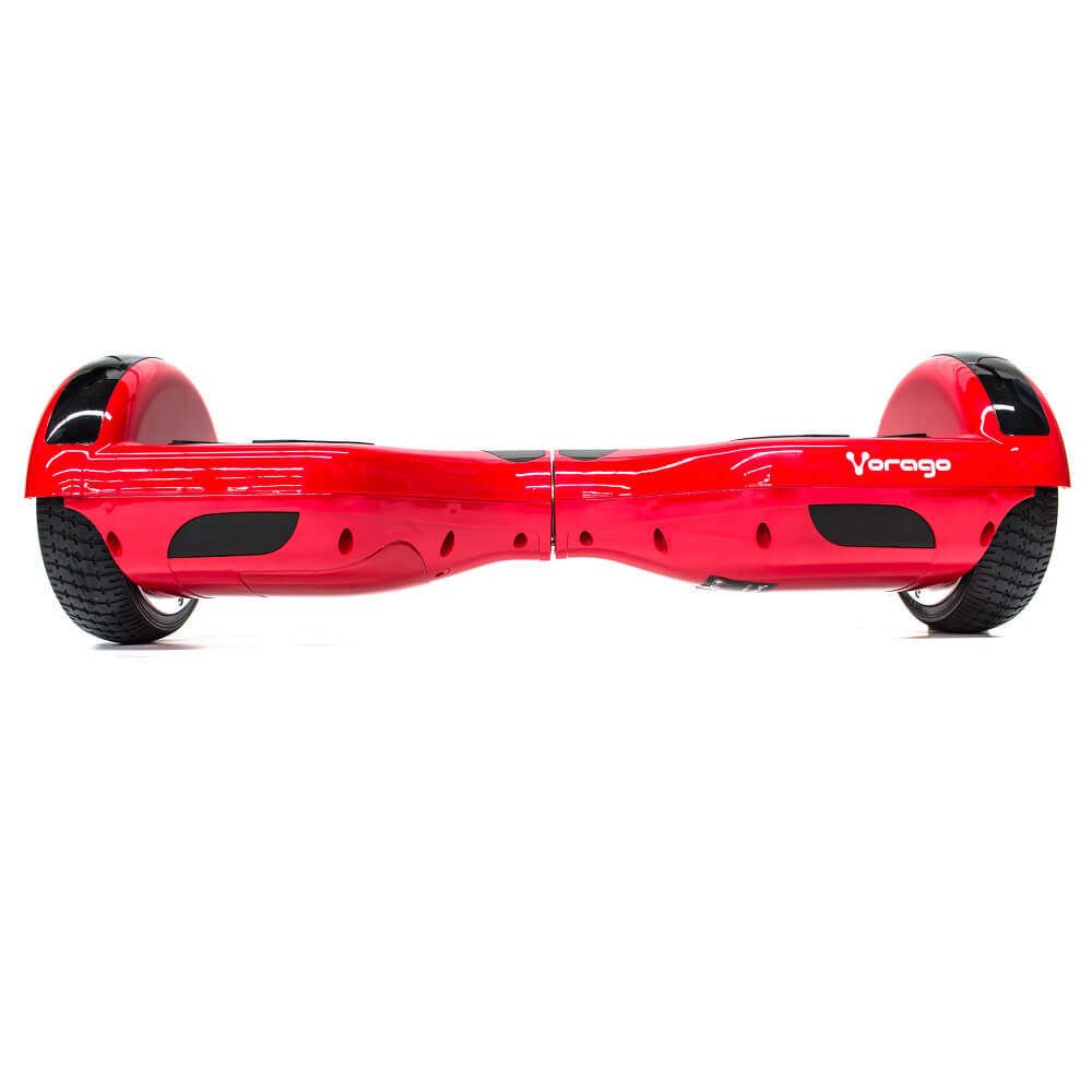 PATINETA ELÉCTRICA VORAGO HB-200 ROJA 6.5 PULGADAS ANTIFUEGO DOBLE MOTOR350W*2 VEL12KM/H AUTONOMIA 10-15KM BATERIA 4400mAh -