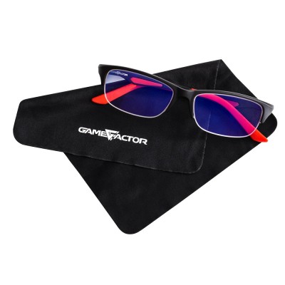 Lentes para PC Game Factor ANTI BLUE LIGHT VORAGO GG-300 - Negro c/ blanco, Juegos, PC y TV, TermoplasticO
