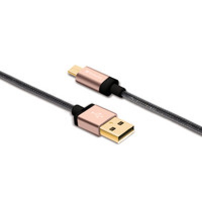 Cable Micro USB VERBATIM 99220 - 1, 2 m, Champán