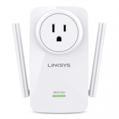 Extensor de Rango WiFi Linksys RE6700 Doble Banda AC1200 -