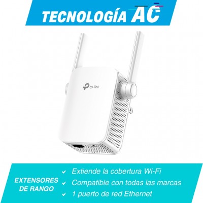 Extensor de Cobertura Wi-Fi AC750 TP-LINK RE205 -