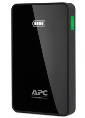 Banco de poder APC - Negro, Polímero de litio, 5000 mAh