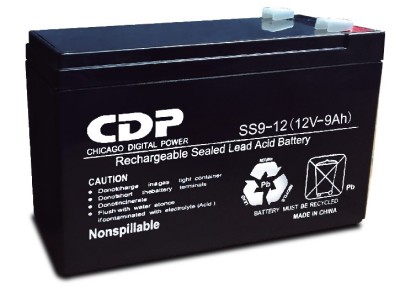 Batería modelo CDP - Negro, 12 V