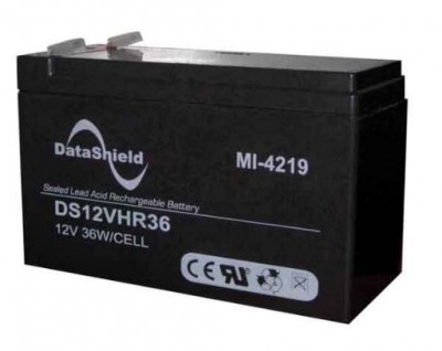 Batería para No Break DATASHIELD MI-4219 - Negro, 12 V, 9 AH