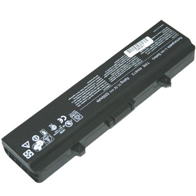 Bateria color negro 6 celdas OVALTECH  para Dell Inspiron 1525 - 1545, 6, Negro, 4400mAh, 11.1V, DELL