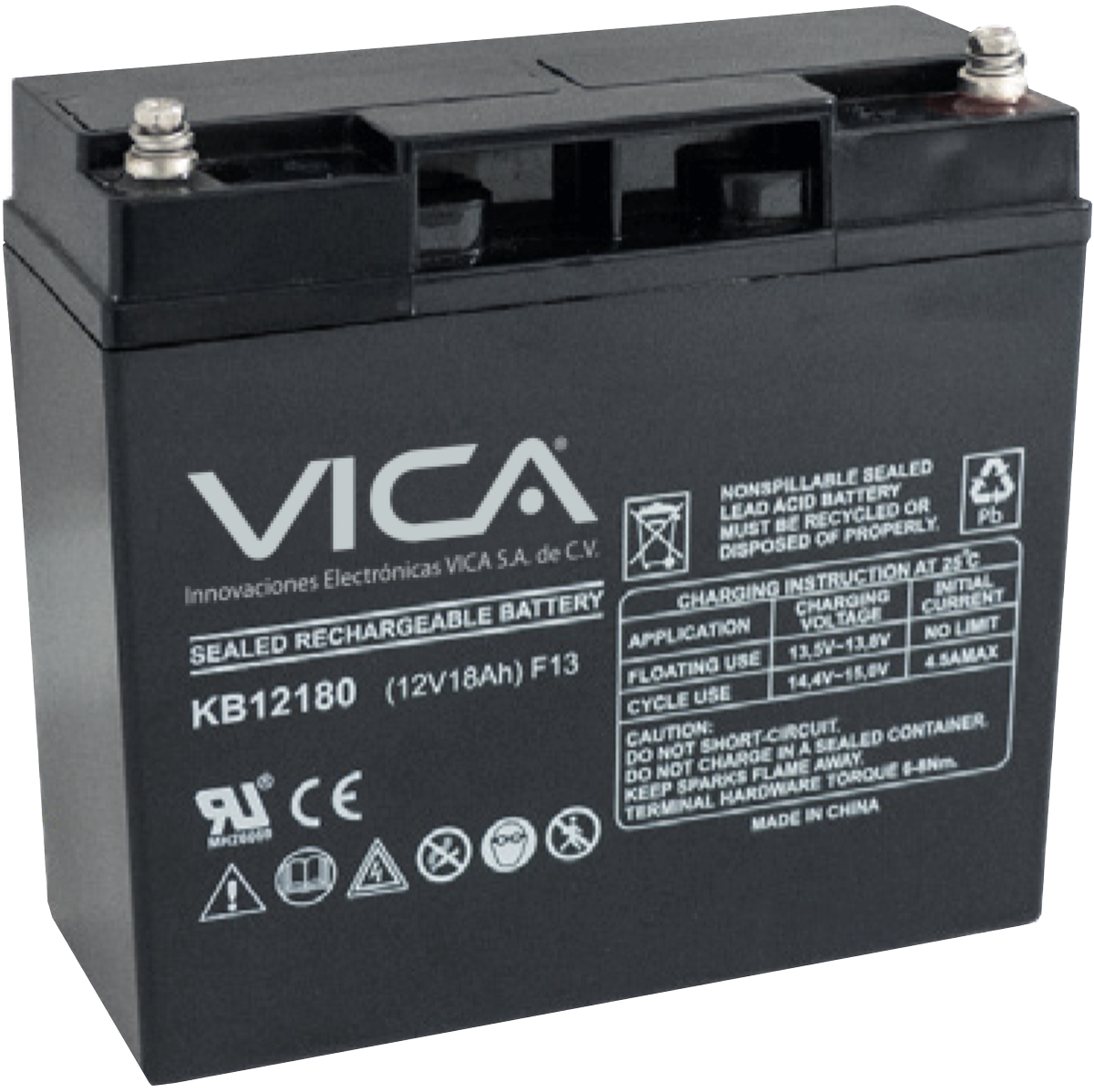 Batería de Reemplazo VIC12-18A -