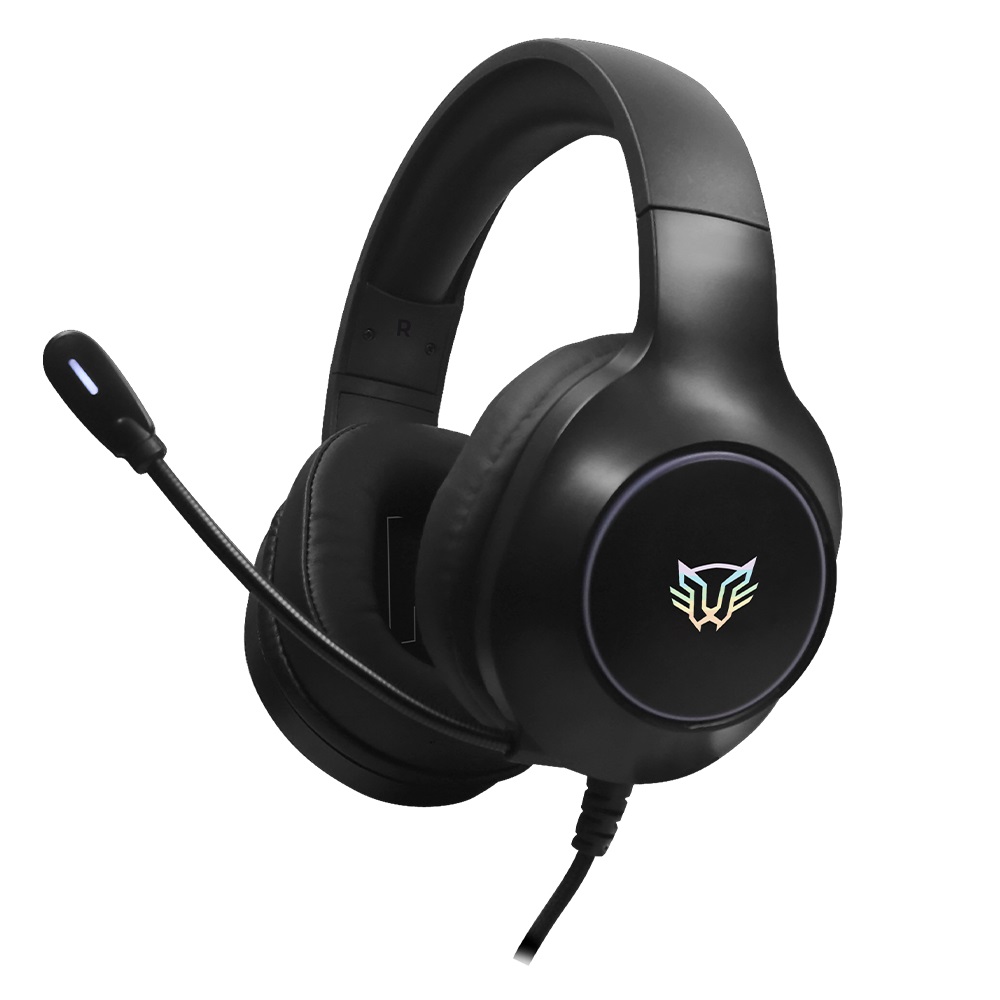 Headset Gamer BALAM RUSH Alámbrico USB - AUX 3.5MM MIC Flexible Negro SONOROUS HS750 -
