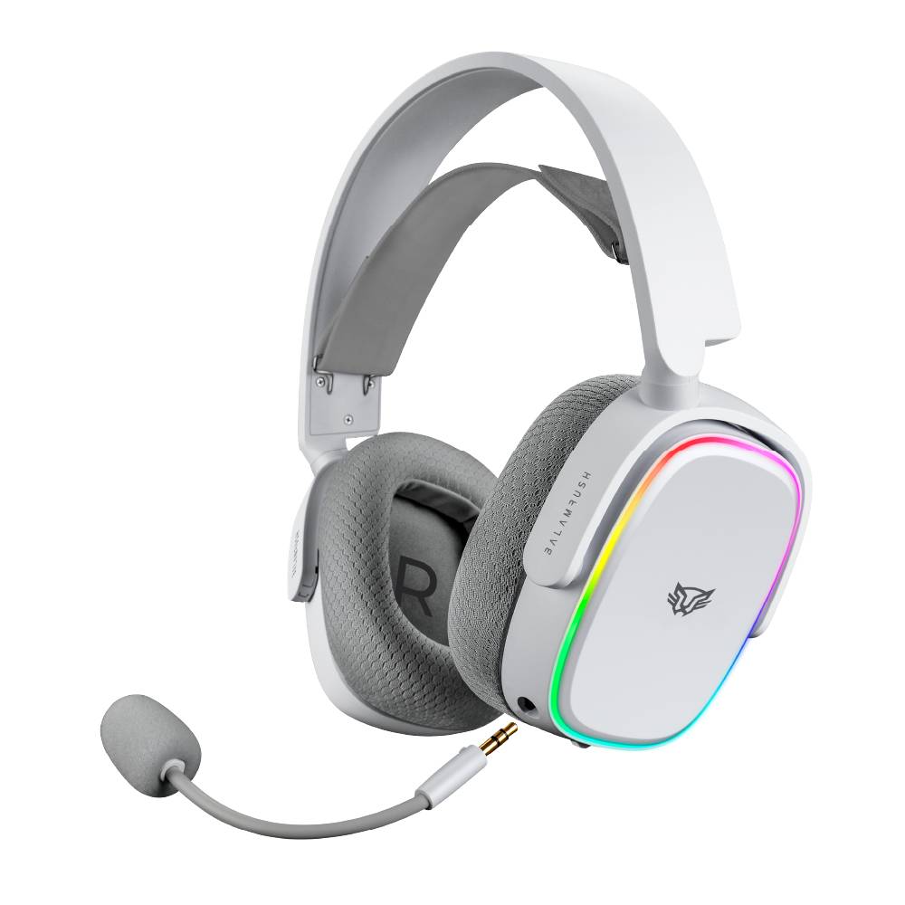 Audífonos 7.1ch Inalámbricos Aeon HS999 Balam Rush  Conexión BT/ RF 2.4ghz - Micrófono desmontable, Bandas y carcazas intercambiables