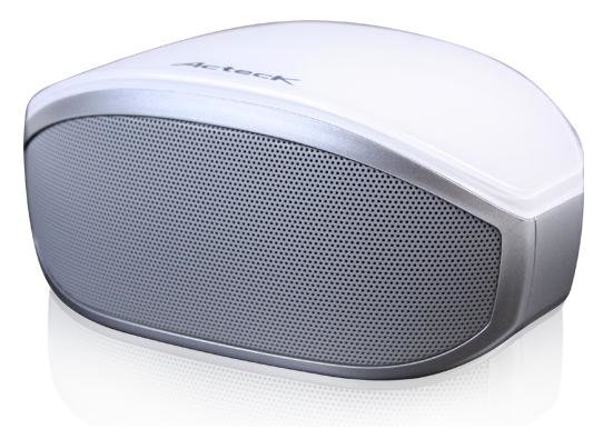 Bocina ACTECK FX-400 - 2.0, Inalámbrico y alámbrico, Color blanco