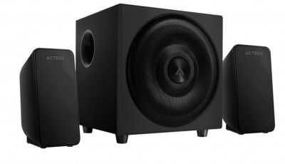 Bocinas 2.1 Bluetooth ACTECK Howl - 2.1, 10 W, Negro