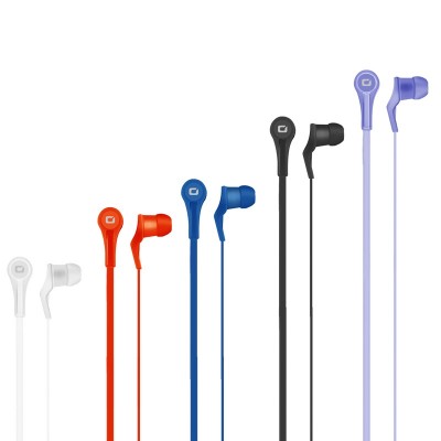 Audifonos InEar  TRUE BASIX TB-915021 - Rosa/Morado, Alámbrico, 3.5 mm, Universal, 1.2 m