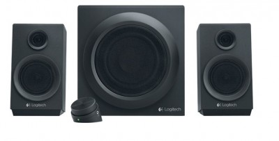 Bocinas LOGITECH Z333 - 2.1, 40 W, Negro, Alámbrico