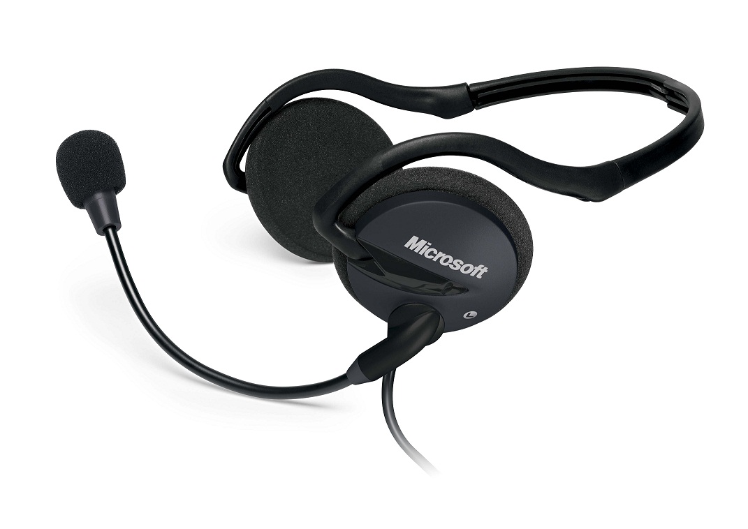 Diadema MICROSOFT 22AA-00008 - Alámbrico, Negro