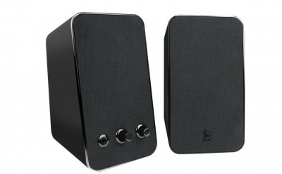Bocina PERFECT CHOICE - 4 W, Negro, Alámbrico, USB