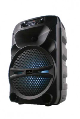 Mini Bafle BT 8" PERFECT CHOICE PC-112983 - Negro