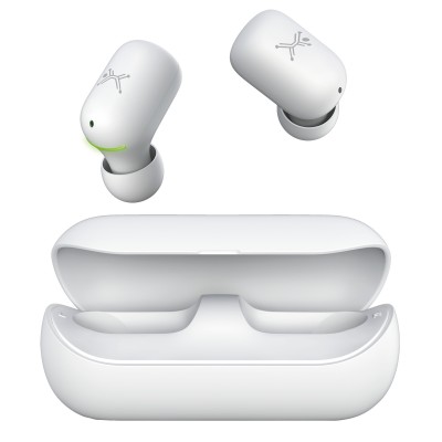Audífonos PERFECT CHOICE PC-116868 - Blanco, Bluetooth