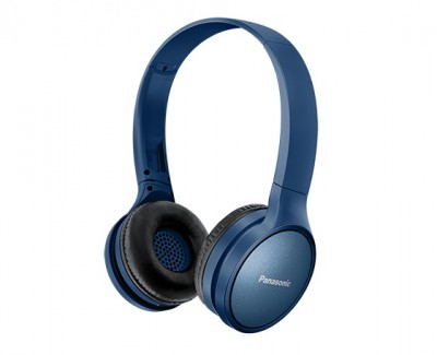 Audífonos Tipo Diadema PANASONIC RP-HF410 - Azul, Inalámbrico