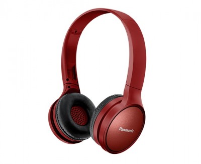 Audífonos Tipo Diadema PANASONIC RP-HF410 - Rojo, Inalámbrico