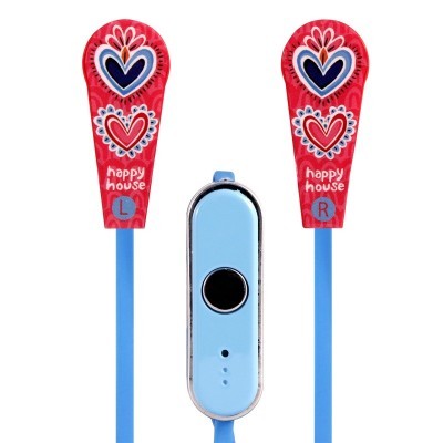 Audífono GINGA - Azul, Alámbrico, 3, 5 mm