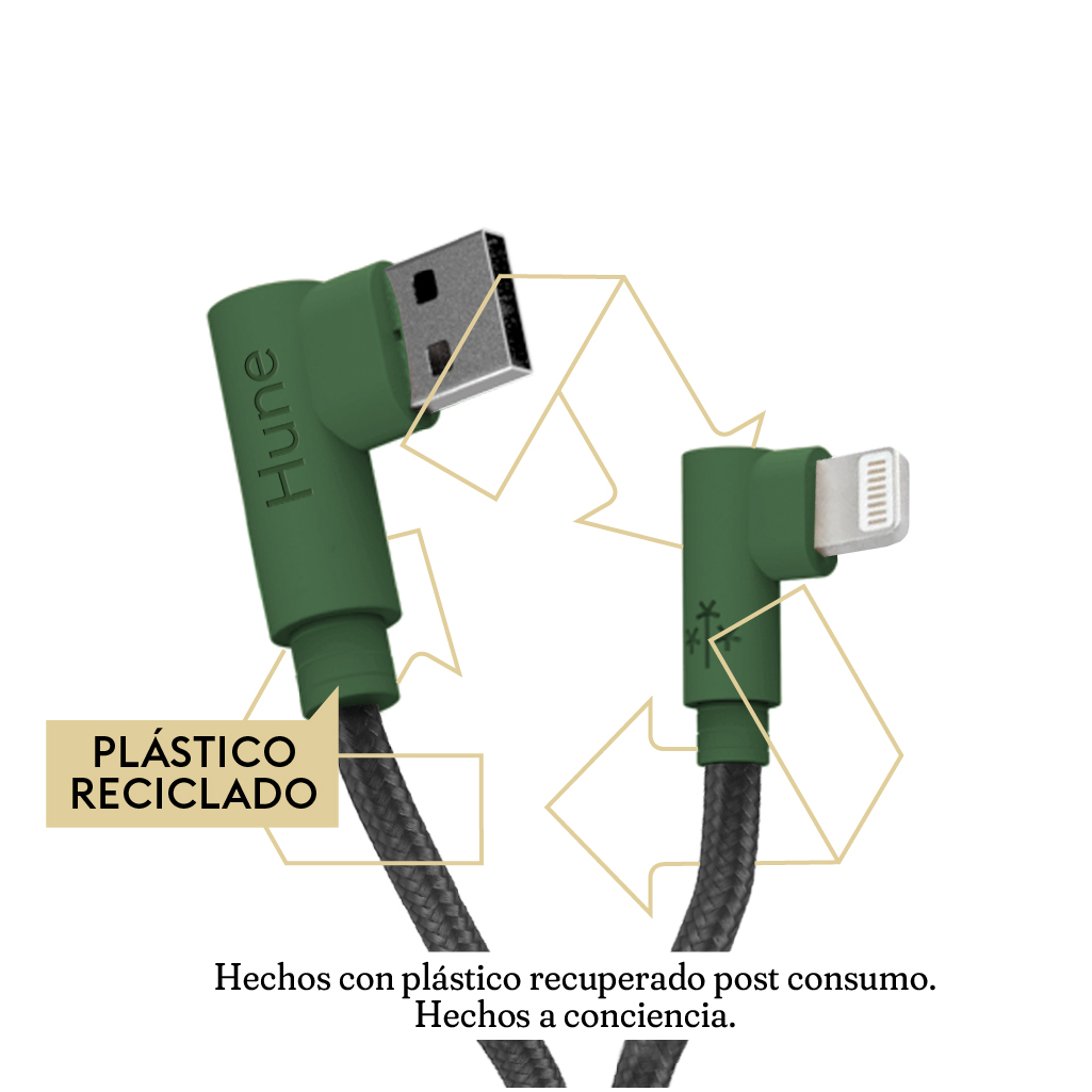 USB LIGHTNING AT-ACC-CA-318 HUNE/BOSQUE -