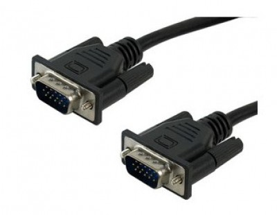 371315 Cable SVGA HD15 macho a HD15 macho - de 1.8m Color Negro,