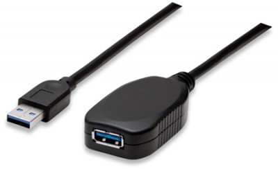 150712 Cable de Extensión Activa USB A Macho / A Hembra - 5 m, Súper Velocidad