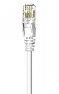 Cable de parcheo INTELLINET - 5 m, RJ-45, RJ-45, Macho/Macho, Color blanco