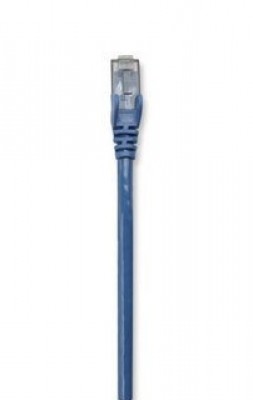 Cable de parcheo INTELLINET - 0, 5 m, RJ-45, RJ-45, Macho/Macho, Azul