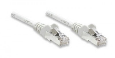 341974 Cable de Red CAT6 UTP 3.0m Color Blanco; Contactos con baño de oro para una mejor conexión -