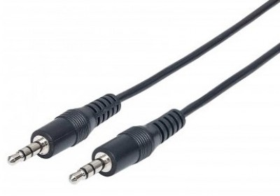 Cable Estereo a iPod MANHATTAN 354585 - 5 m, TOSLINK, Negro