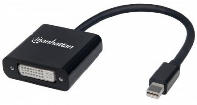Adaptador DisplayPort MANHATTAN 152532 - Negro, Mini DisplayPort