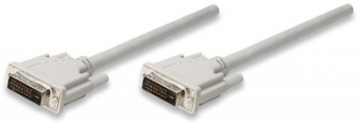 Cable DVI MANHATTAN 328838 - DVI-D, DVI-D, Macho/Macho, Negro