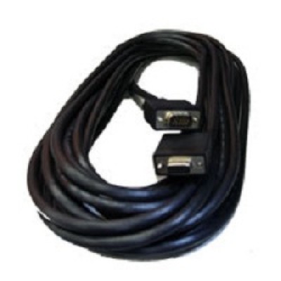 Cable VGA - HD15 MANHATTAN - 11 m, VGA (D-Sub), VGA (D-Sub), Macho/hembra, Negro