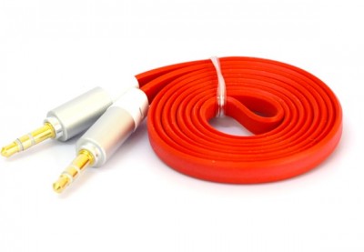 Cable de Audio Naceb Technology NA-488ROJ - 1 m, Rojo