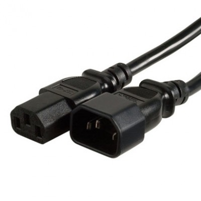 Cable de Corriente BROBOTIX 120140 - USB A, Macho/hembra, 1, 8 m, Negro