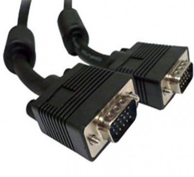 Cable Monitor SVGA BROBOTIX 311735 - 10, 5 m, SVGA, SVGA, Negro