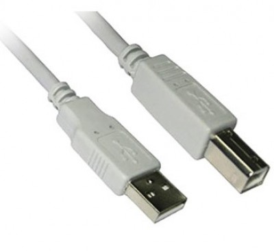 Cable USB V 2.0 BROBOTIX 150134 - 4, 5 m, Gris
