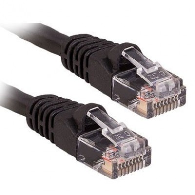 Cable de Red BROBOTIX 100706 - 3 m, RJ-45, RJ-45, Negro