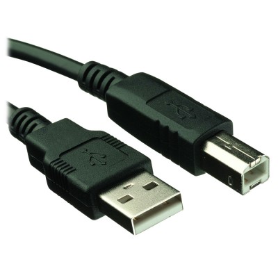 CABLE USB BROBOTIX 4.50 MTS - USB, USB, Macho/Macho, 4, 5 m, Negro