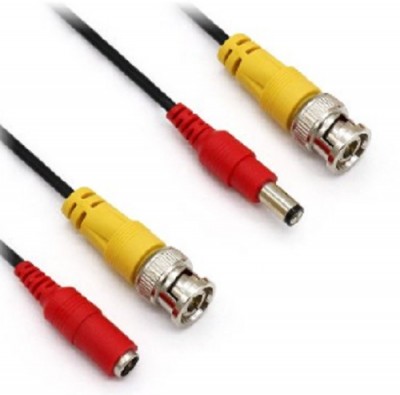 Cable siames c/conectores de video y energía para DVR/CÁMARA (BNC) - 15 m, 764731, BROBOTIX