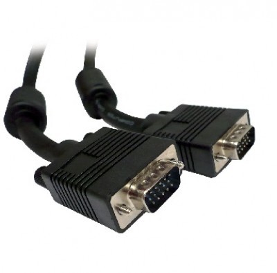 Cable VGA 1.8M M-M BROBOTIX - 1, 8 m, SVGA, SVGA, Negro