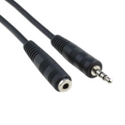 Cable BROBOTIX - 7, 5 m, 3.5mm, 3.5mm, Negro