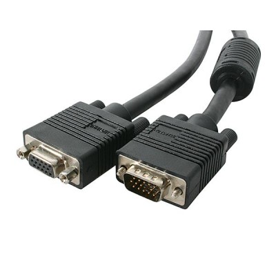 Cable de extensión StarTech.com - 15, 2 m, VGA (D-Sub), VGA (D-Sub), Macho/hembra, Negro