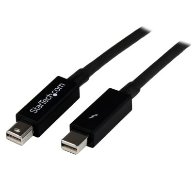 Cable Thunderbolt StarTech.com - Negro, 2 m